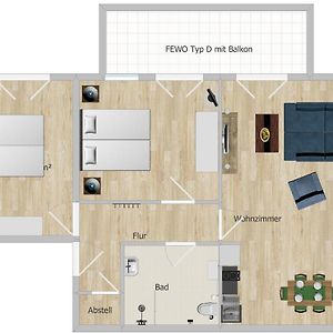Deluxe Apartment mit 2 Schlafzimmern